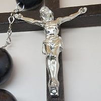 Wall Wood Rosary, 50" Long and Italian - Unique Catholic Gifts