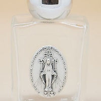 Miraculous Medal Holy Water Glass Bottle - Unique Catholic Gifts