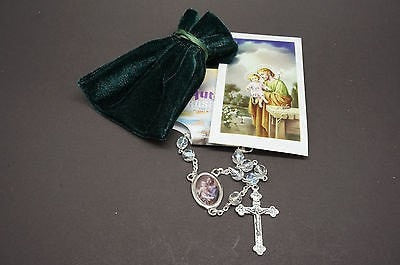 2 Saint Joseph Rosary for car rear view mirror - Unique Catholic Gifts