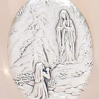 Three Our Lady of Lourdes Holy Water Bottles - Unique Catholic Gifts
