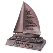"Stand Firm" Sculpture (5 1/2") - Unique Catholic Gifts