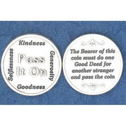 Pass It On Italian Pocket Token Coin - Unique Catholic Gifts