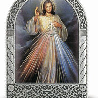 Divine Mercy Easel Standing Plaque - Unique Catholic Gifts