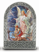 Guardian Angel Easel (2") - Unique Catholic Gifts
