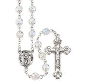 April Diamond Birthstone Rosary - Unique Catholic Gifts