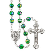 May Emerald Birthstone Rosary - Unique Catholic Gifts