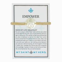 Empower Seed of Life Bracelet - Unique Catholic Gifts