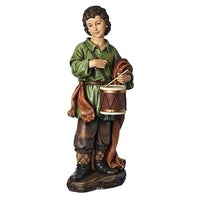 Scale Drummer Boy Color Finish #35020 Nativity 39" - Unique Catholic Gifts