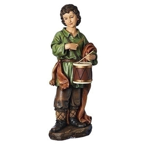 Scale Drummer Boy Color Finish #35020 Nativity 39" - Unique Catholic Gifts