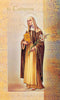 Biography Card of St. Catherine of Sienna - Unique Catholic Gifts