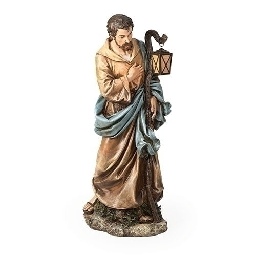 SCALE JOSEPH FIG PAINTED VERSION 39" - Unique Catholic Gifts
