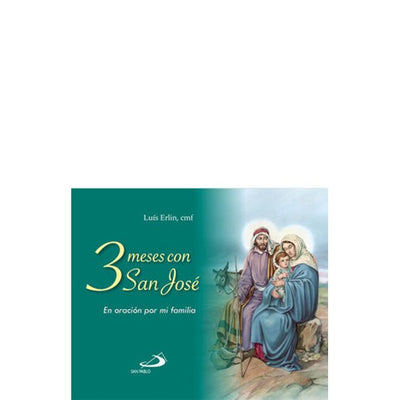 3 Meses Con San José a Luís Erlin, Cmf - Unique Catholic Gifts