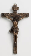 Bronze Wall Crucifix 9.5" - Unique Catholic Gifts
