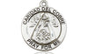 Sterling Silver Caridad del Cobre Pendant on Sterling Silver Chain - Unique Catholic Gifts