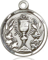 Sterling Silver Communion Chalice Pendant  (1/2") - Unique Catholic Gifts
