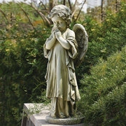Praying Angel Garden Statue 26"H - Unique Catholic Gifts