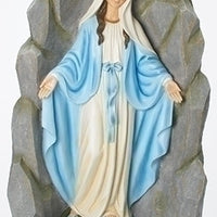 Our Lady of Grace Grotto Garden Statue 36"H - Unique Catholic Gifts