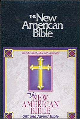 The New American Bible N.A.B. Gift & Award Bible (Blue) Leatherette - Unique Catholic Gifts