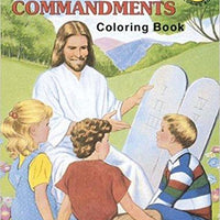 The Commandments Coloring Book - Unique Catholic Gifts