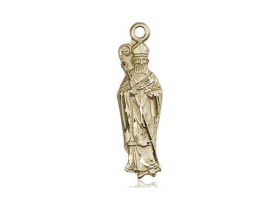 14kt Gold Filled St Patrick Medal 24" - Unique Catholic Gifts