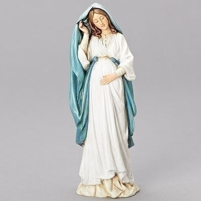 Our Lady of Hope, Pregnant Virgin Mary Statue 8-3/4