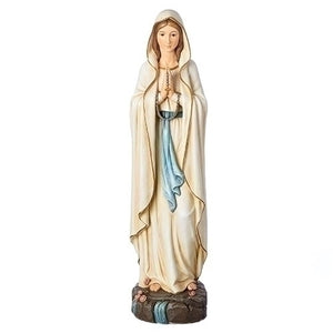 Our Lady of Lourdes Statue  17" - Unique Catholic Gifts