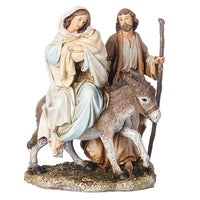 The Flight to Egypt Statue 8" - Unique Catholic Gifts