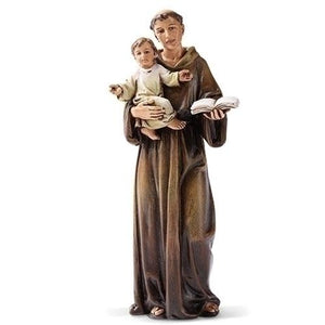 St. Anthony Figurine Statue (6") - Unique Catholic Gifts