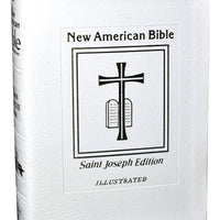 St. Joseph N.a.b. (Deluxe Gift Edition - Medium Size) White - Unique Catholic Gifts