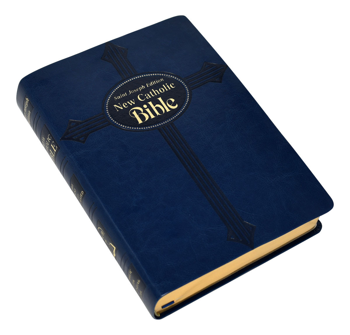 St. Joseph New Catholic Bible, Gift Edition, Large Type, Blue - Unique Catholic Gifts