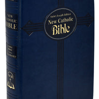 St. Joseph New Catholic Bible, Gift Edition, Large Type, Blue - Unique Catholic Gifts