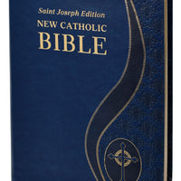 St. Joseph New Catholic Bible (Giant Type) Blue NCB - Unique Catholic Gifts