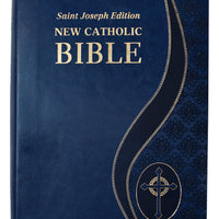 St. Joseph New Catholic Bible (Giant Type) Blue NCB - Unique Catholic Gifts