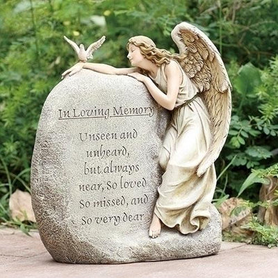 Garden Statue Memorial Stone - Unique Catholic Gifts