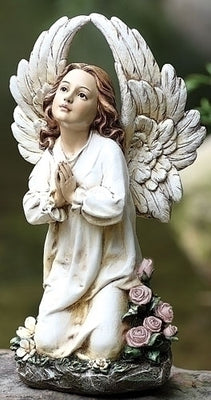 Kneeling Angel Garden Statue 16