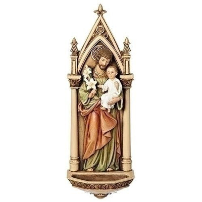 St. Jospeh Holy Water Font (7 3/4