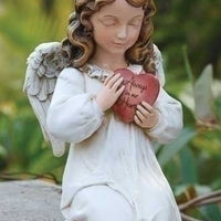 Always In My Heart Angel Statue - Amazing Angel 11 3/4" - Unique Catholic Gifts