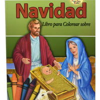 Navidad Libro para Colorear Sobre - Unique Catholic Gifts