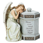 Angel Memorial Box Garden 11.75"H - Unique Catholic Gifts