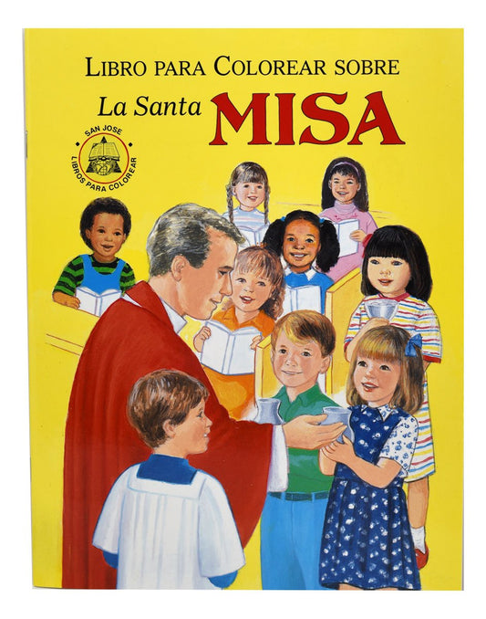 La Santa Misa Libro para Colorear sobre - Unique Catholic Gifts