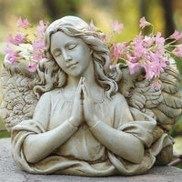 Angel Wing Planter Garden 6.5"H - Unique Catholic Gifts