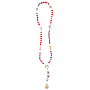 7 Gifts of the Holy Spirit Red Confirmation Chaplet - Unique Catholic Gifts