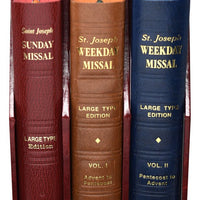 St. Joseph Daily and Sunday Missal (Large Type Editions) - Unique Catholic Gifts