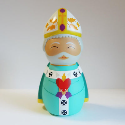 St. Augustine of Hippo Shining Light Doll - Unique Catholic Gifts