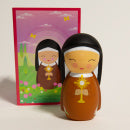 St. Clare of Assisi Shining Light Doll - Unique Catholic Gifts