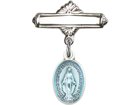 Miraculous Blue Epoxy - Unique Catholic Gifts