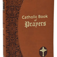 Catholic Book of Prayers in brown color - Unique Catholic Gifts
