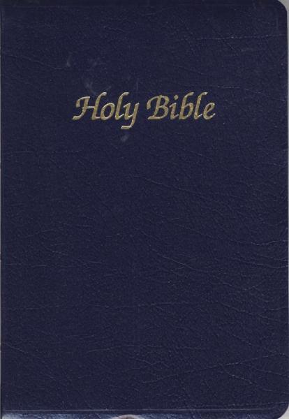 First Communion Bible - Blue (Indexed) - Unique Catholic Gifts