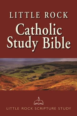 Little Rock Catholic Study Bible Hardcover (NAB) Catherine Upchurch, General Editor; Irene Nowell, OSB, Old Testament Editor; Ronald D. Witherup, PSS, New Testament Editor - Unique Catholic Gifts
