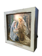 "Glory to God" Lighted Shadow Box (LED) - Unique Catholic Gifts